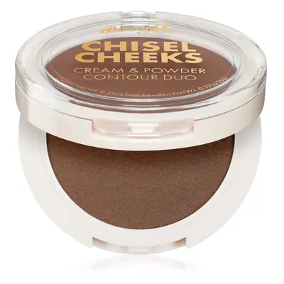 Barry M Chisel Cheeks Púderes highlight és kontúr paletta duo Medium 11 g