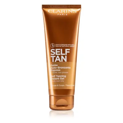 Clarins Self Tan Instant Gel önbarnító zselé testre és arcra 125 ml