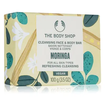 The Body Shop Moringa Szilárd szappan arcra és testre 100 g