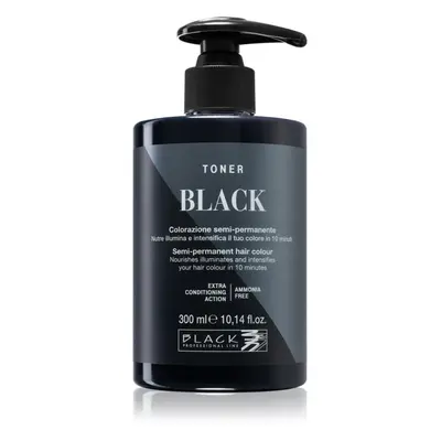 Black Professional Line Toner festék a természetes árnyalatokért Black 300 ml