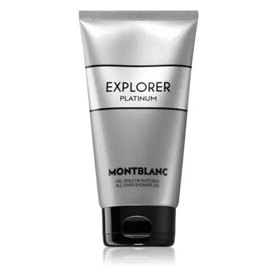 Montblanc Explorer Platinum tusfürdő gél uraknak 150 ml