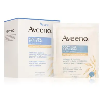 Aveeno Soothing Bath Soak púder fürdőbe 8x42 g