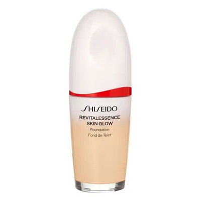 Shiseido Revitalessence Skin Glow Foundation könnyű alapozó világosító hatással SPF 30 árnyalat 