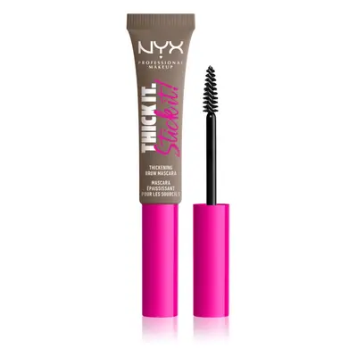 NYX Professional Makeup Thick it Stick It Brow Mascara szemöldök és szempillaspirál árnyalat 01 