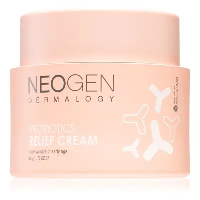 Neogen Dermalogy Probiotics Relief Cream bőrfeszesítő és bőrvilágosító krém az első ráncokra 50 