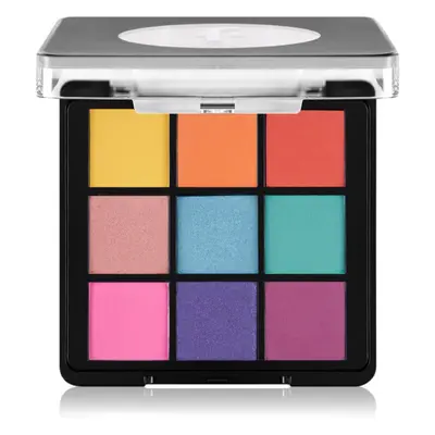 flormar Eyeshadow Palette szemhéjfesték paletta árnyalat 002 Ready the Party 9 g