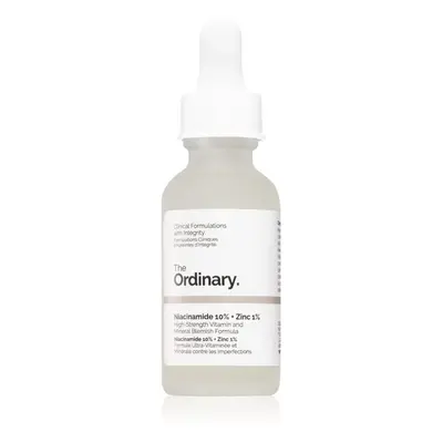 The Ordinary Niacinamide 10% + Zinc 1% fényesítő hatású arcszérum 30 ml