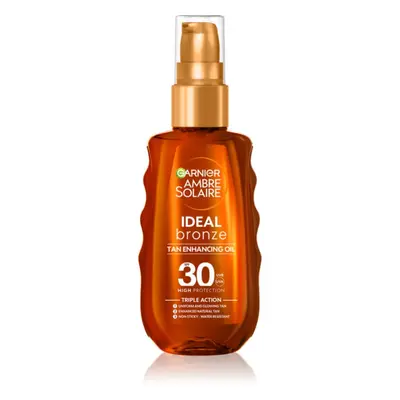 Garnier Ambre Solaire Ideal Bronze ápoló- és napvédő olaj SPF 30 150 ml