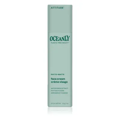 Attitude Oceanly Face Cream szilárd mattító arckrém kombinált bőrre 30 g