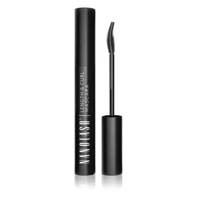 Nanolash Length&Curl Mascara hosszabbító, göndörítő és dúsító szempillaspirál 10 ml