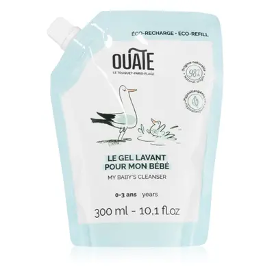 OUATE Washing Gel For My Baby gyengéd tusfürdő gél gyermekeknek születéstől kezdődően töltelék 3