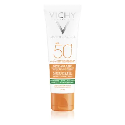 Vichy Capital Soleil Mattifying 3-in-1 védő mattító arckrém SPF 50+ 50 ml