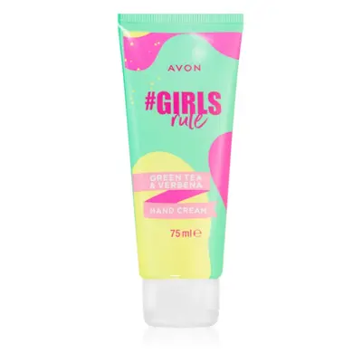 Avon #GirlsRule Green Tea & Verbena hidratáló kézkrém 75 ml