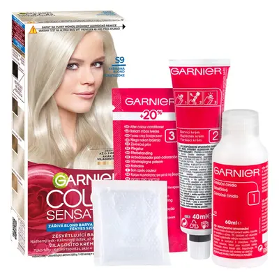 Garnier Color Sensation The Vivids hajfesték árnyalat S9 Silver Diamond Blond 1 ml