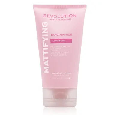 Revolution Skincare Niacinamide Mattify mattító tisztító gél 150 ml