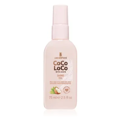 Lee Stafford CoCo LoCo Agave ápoló olaj a fénylő és selymes hajért 75 ml