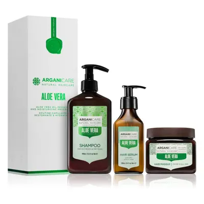 Arganicare Aloe vera Oil Reviving and Moisturizing Program Set ajándékszett(hidratáló hatással)