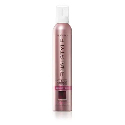 Montibello FINALESTYLE Color mousse színező hab a hajszín élénkítéséért Mahogany - Caoba 320 ml