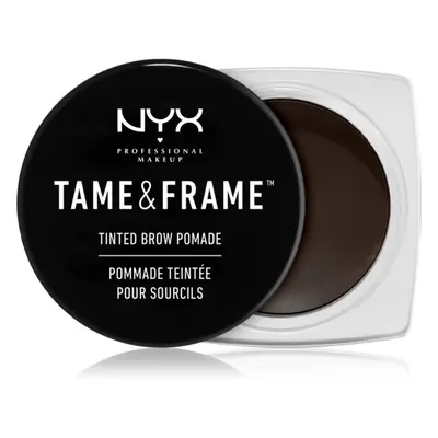 NYX Professional Makeup Tame & Frame Brow szemöldök pomádé árnyalat 05 Black 5 g