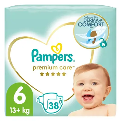 Pampers Premium Care Size 6 eldobható pelenkák 13+ kg 38 db