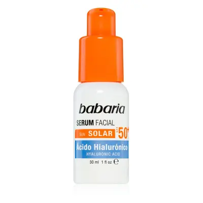 Babaria Sun Face hidratáló szérum magas UV védelemmel SPF 50+ 30 ml