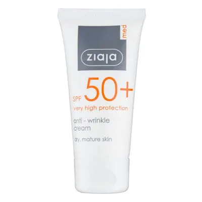 Ziaja Med Protecting UVA + UVB ránctalanító napozókrém SPF 50+ 50 ml