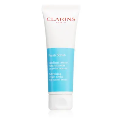 Clarins Cleansing Fresh Scrub krémes peeling élénk és hidratált bőr 50 ml