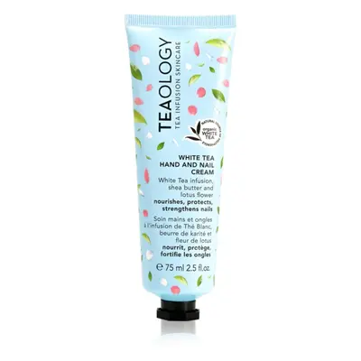 Teaology White Tea Hand and Nail Cream hidratáló krém kézre és körmökre 75 ml