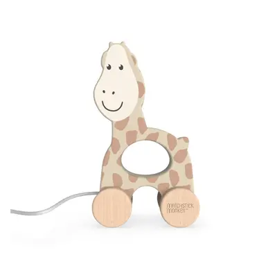 Matchstick Monkey Pull Along Animal húzogatós játék Giraffe 1 db