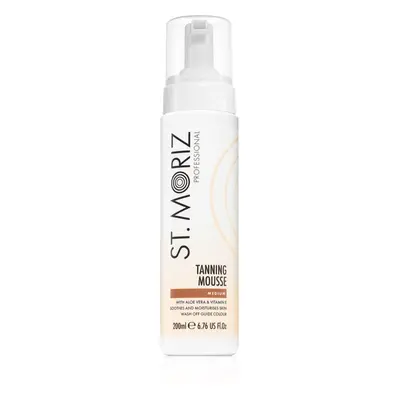 St. Moriz Tanning Mousse önbarnító hab árnyalat Medium 200 ml