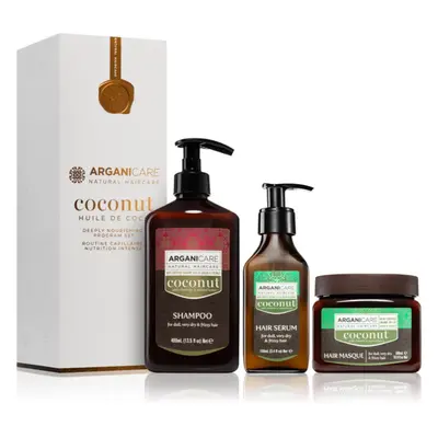 Arganicare Coconut Deeply Nourishing Program Set ajándékszett(tápláló hatással)