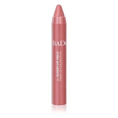 IsaDora Glossy Lip Treat Twist Up Color hidratáló rúzs árnyalat 03 Beige Rose 3,3 g