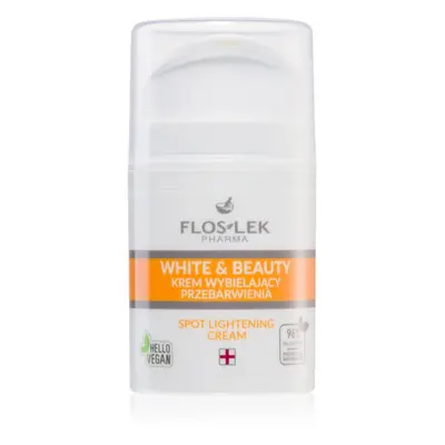 FlosLek Pharma White & Beauty fehérítő krém a helyi ápolásért 50 ml