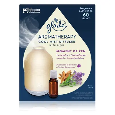 GLADE Aromatherapy Moment of Zen Aroma diffúzor töltettel Lavender + Sandalwood 17,4 ml