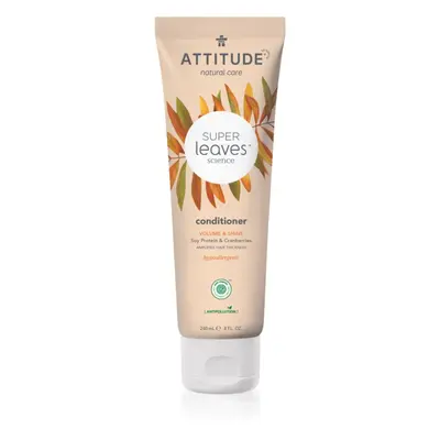 Attitude Super Leaves Volume & Shine természetes kondicionáló méregtelenítő hatással 240 ml