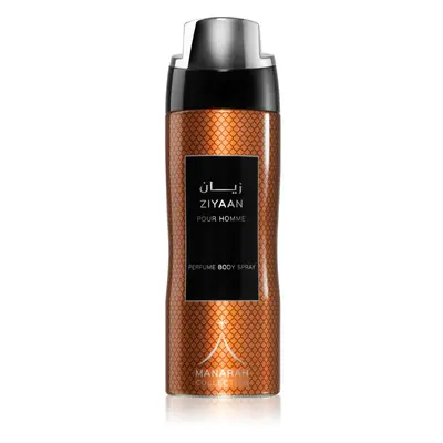 Rasasi Manarah Collection Ziyaan parfümözött spray a testre uraknak 200 ml