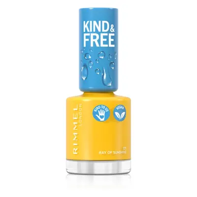 Rimmel Kind & Free körömlakk árnyalat 171 Ray Of Sunshine 8 ml