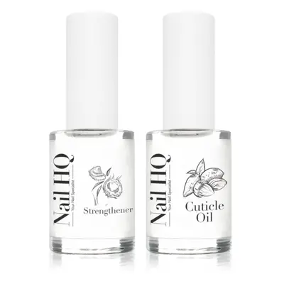 Nail HQ Strengthener & Cuticle Oil Duo szett (a körmökre és a körömbőrre)