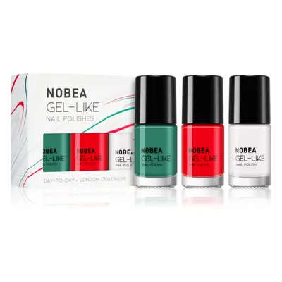 NOBEA Day-to-Day Vienna Calmness Set körömlakk szett 3x6 ml