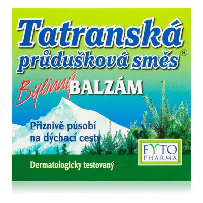 FytoPharma Tatran bronchial blend gyógynövényes kenőcs a normális légzőszervi működés támogatásá