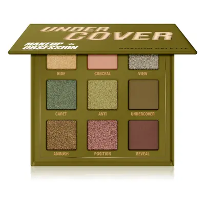 Makeup Obsession Mini Palette szemhéjfesték paletta árnyalat Under Cover 0,38 g