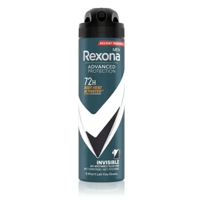 Rexona Men Advanced Protection izzadásgátló a fehér és sárga foltok ellen 72 óra uraknak Invisib