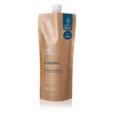 Milk Shake K-Respect Smoothing Shampoo finom állagú tisztító sampon 750 ml