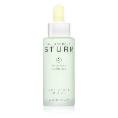 Dr. Barbara Sturm Sun Drops SPF 50 gyengéd arcszérum revitalizáló hatással SPF 50 30 ml