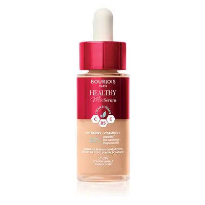 Bourjois Healthy Mix könnyű alapozó természetes hatásért árnyalat 51.2W Golden Vanilla 30 ml