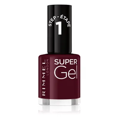 Rimmel Super Gel géles körömlakk UV/LED lámpa használata nélkül árnyalat 091 Nailed It 12 ml