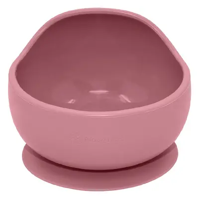 Petite&Mars Take&Match Silicone Bowl tálka tapadókoronggal Dusty Rose 6 m+ 360 ml