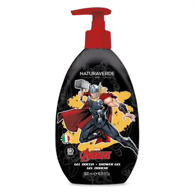 Marvel Avengers Shower Gel tisztító tusoló gél gyermekeknek Organic Calendula and Chamomile extr