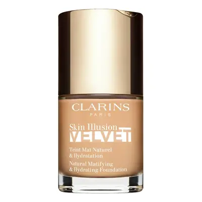 Clarins Skin Illusion Velvet mattító folyékony alapozó tápláló hatással árnyalat 108.3N 30 ml