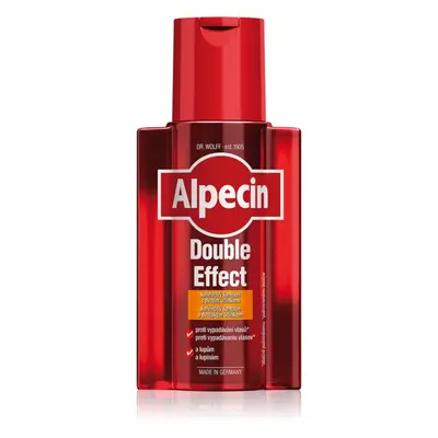 Alpecin Double Effect sampon férfiaknak koffein kivonattal korpásodás és hajhullás ellen 200 ml